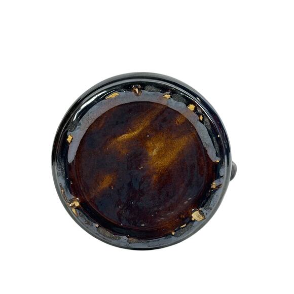 Antique Bennington Rockingham Tall Earthenware Pottery Pitcher-Excellent! - Picture 7 of 11